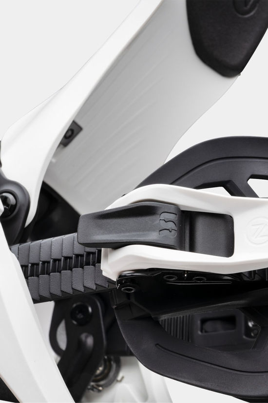 Nidecker LT Supermatic Snowboard Bindings White