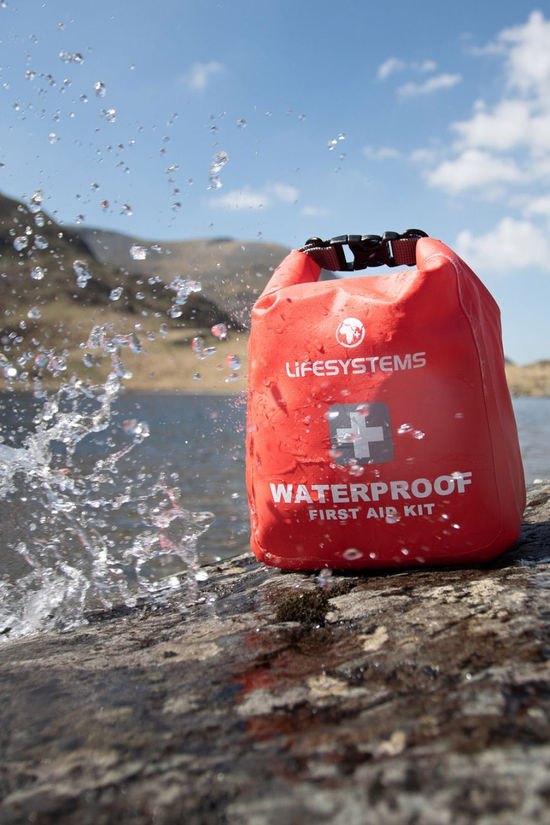 Lifesystems Waterproof First Aid Kit Red