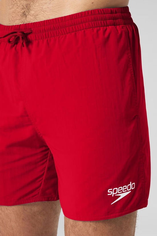Speedo Mens Essentials 16" Water Swim Shorts Fed Red