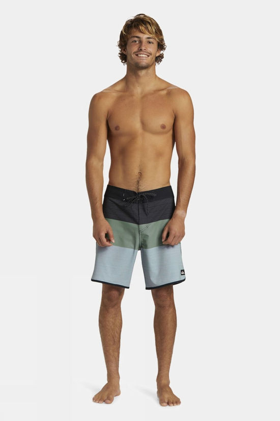 Quiksilver Mens Surfsilk Tijuana 18" Swim Shorts Black