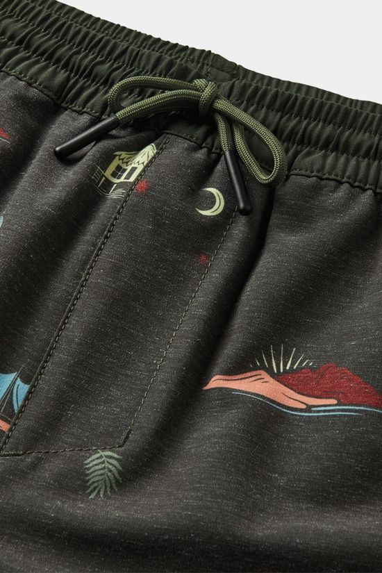 Roark Mens Shorey Te Fenua 16" Board Shorts Dark Military