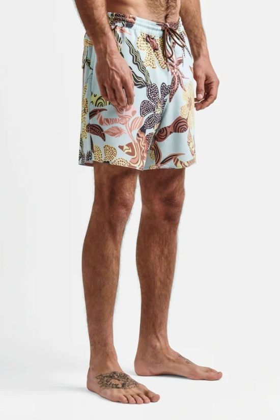 Roark Mens Shorey 16" Paradaiso Board Shorts Light Blue