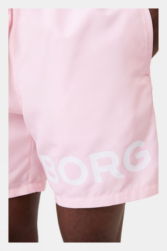 Bjorn Borg Mens Borg Swim Shorts Blushing Bride