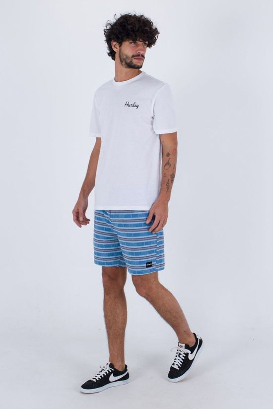 Hurley Mens Jaquard 18" Volley Shorts Seaview