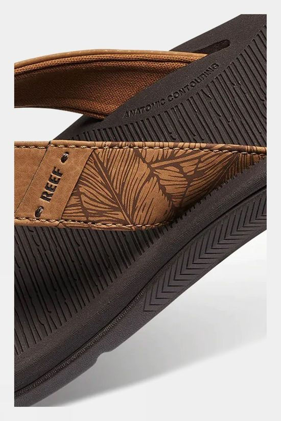 Reef Womens Santa Ana Flip Flops Mid Brown/Mid Brown