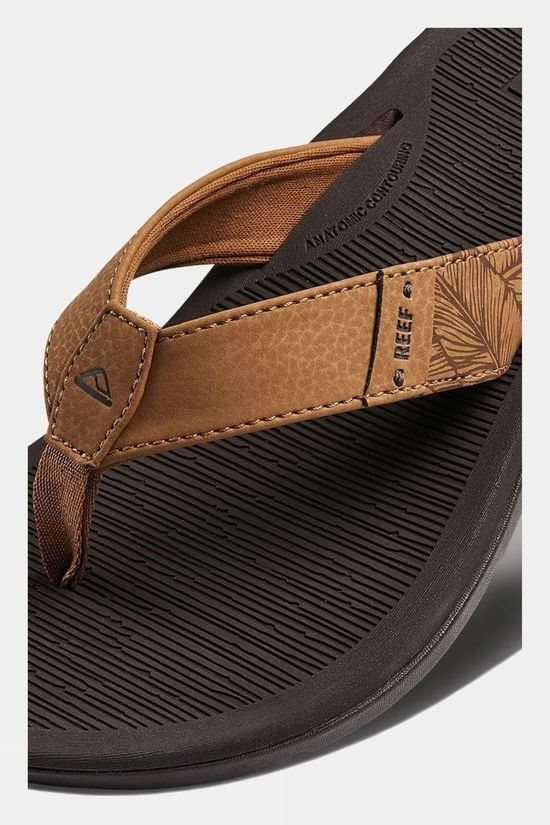 Reef Womens Santa Ana Flip Flops Mid Brown/Mid Brown