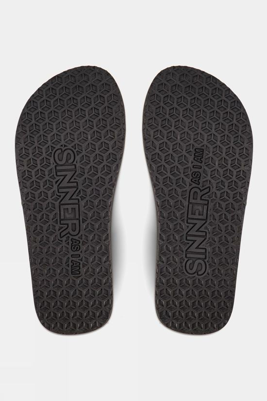 Sinner Mens Manado Flip Flops Grey