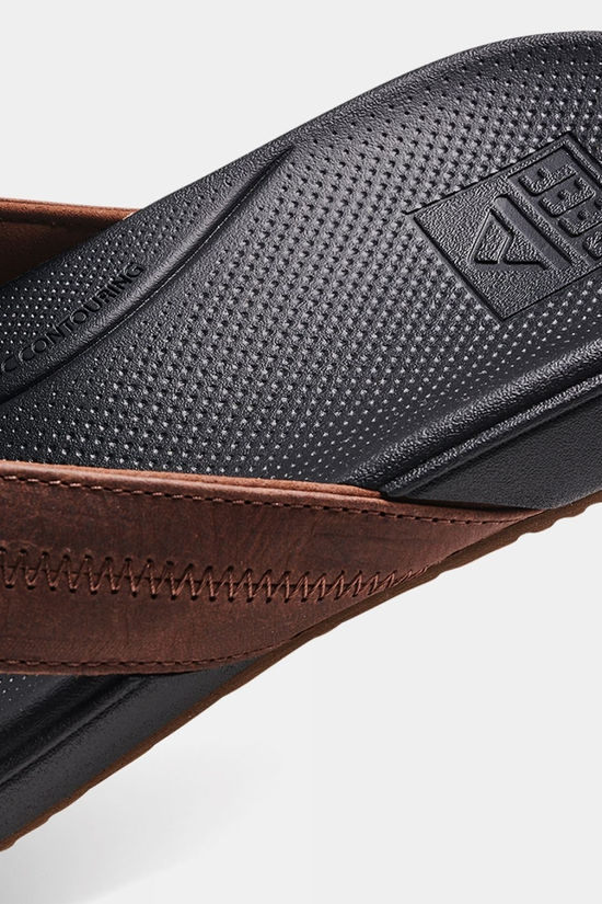 Reef Mens Cushion Phantom 2.0 LE Flip Flops Brown/Black