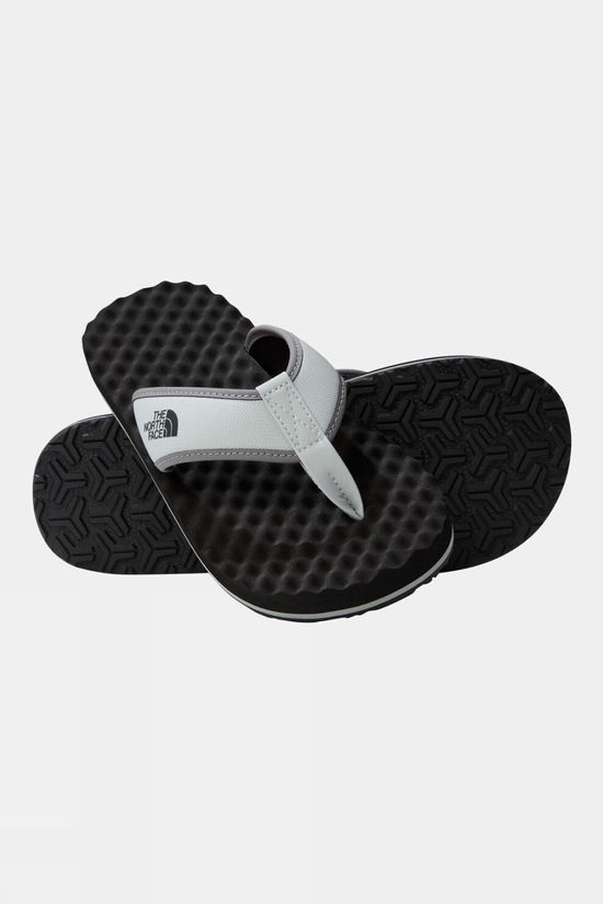 The North Face Mens Base Camp II Flip Flops High Rise Grey/Tnf Black