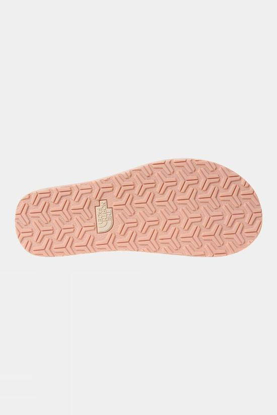 The North Face Womens Base Camp Mini II Flip Flops Café Creme/Evening Sand Pink
