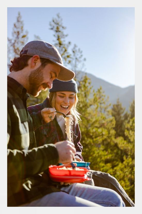 UCO Eco 4 Piece Mess Camping Kit Red/Orange