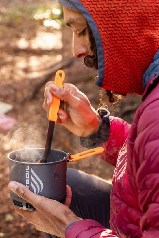 Jetboil TrailSpoon Extendable Camping Spoon Black/Orange