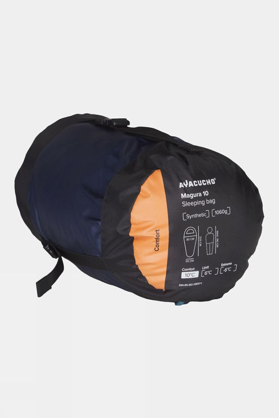 Ayacucho Magura 10°C Sleeping Bag - Long Blue Coral