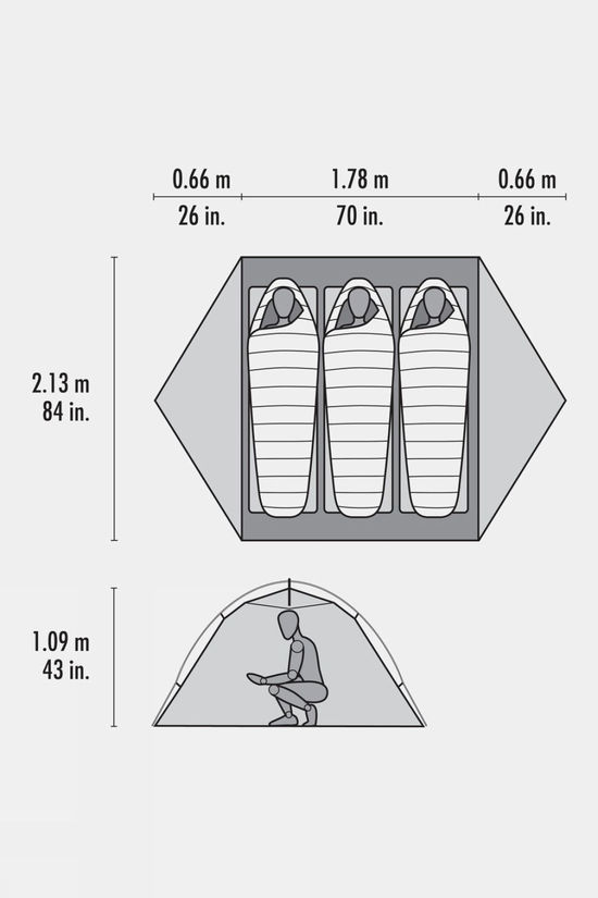 MSR Elixir 3 Tent Green