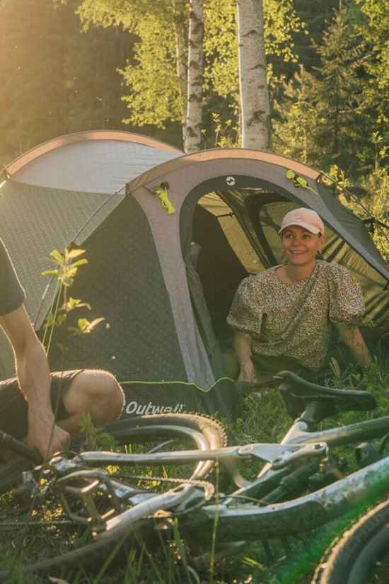 Outwell Earth 4 Plus Tent Green/Light Grey