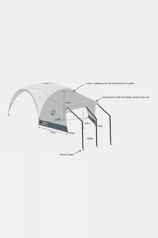 Coleman Shelter Connector Medium No Colour