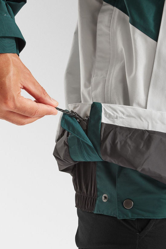 Burton Mens [ak] Velocity Snow Jacket Deep Emerald/Gray Cloud