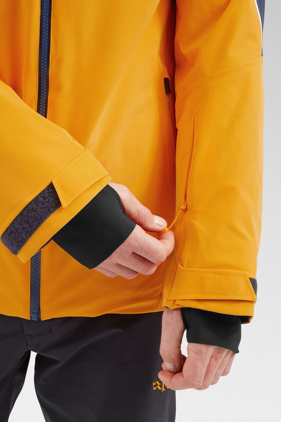 Schoffel Mens Trittkopf Ski Jacket Blazing Marigold