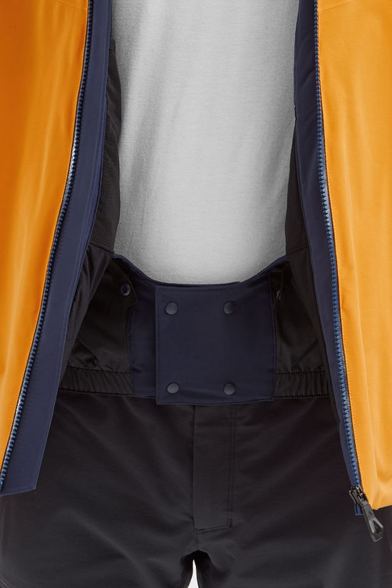 Schoffel Mens Trittkopf Ski Jacket Blazing Marigold