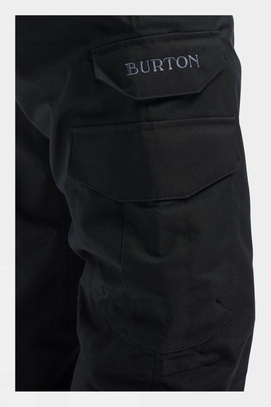 Burton Mens Cargo Mid Fit Ski Pants - Regular  True Black