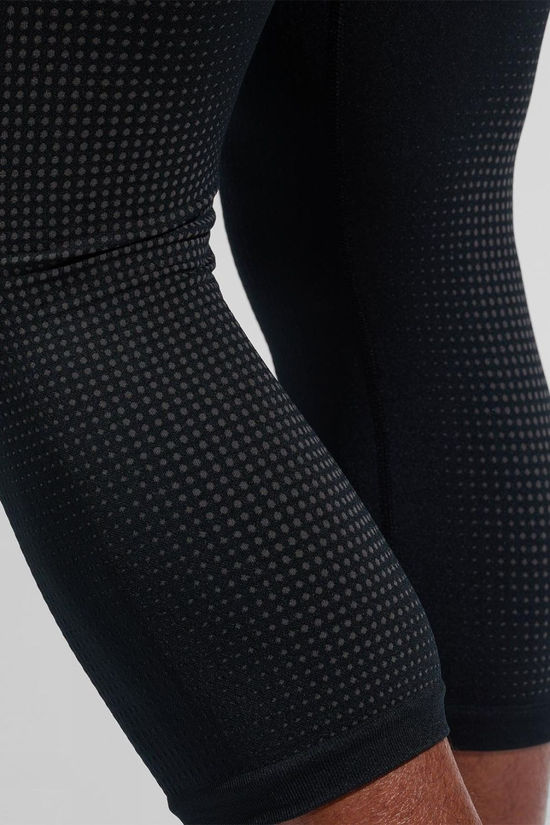Odlo Mens Performance Warm Eco 3/4 Base Layer Bottom Black