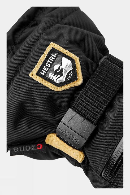 Hestra Mens All Mountain CZone Ski Gloves Black