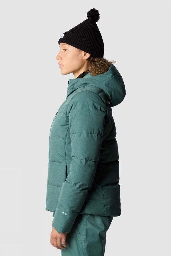 The North Face Womens Heavenly Down Jacket Dark Sage Heather