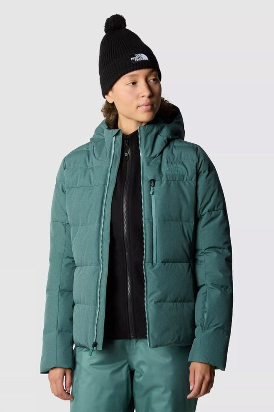 The North Face Womens Heavenly Down Jacket Dark Sage Heather