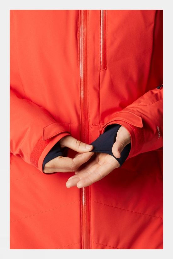 Columbia Womens Bindo II Insulated Ski Jacket Bold Orange