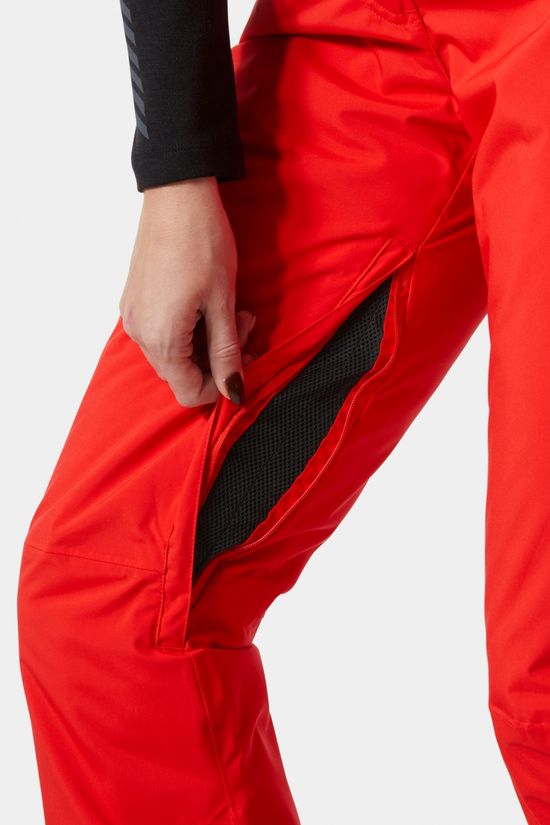 Helly Hansen Womens Legendary Insulated Ski Pants Alert Red