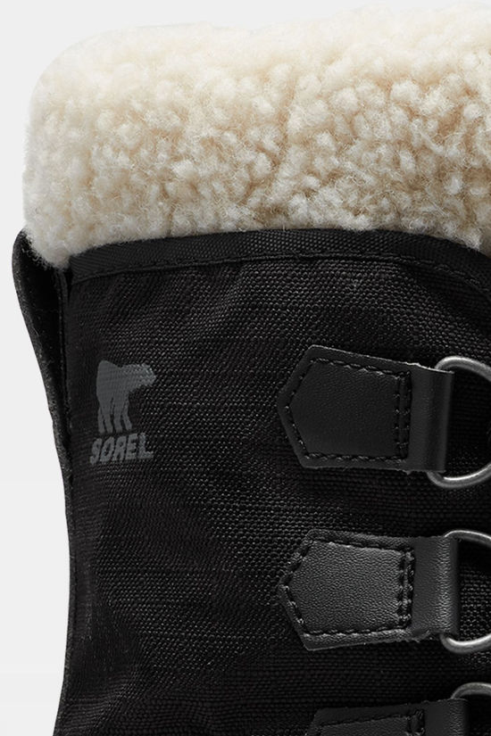 Sorel Womens Winter Carnival Boots Black, Stone