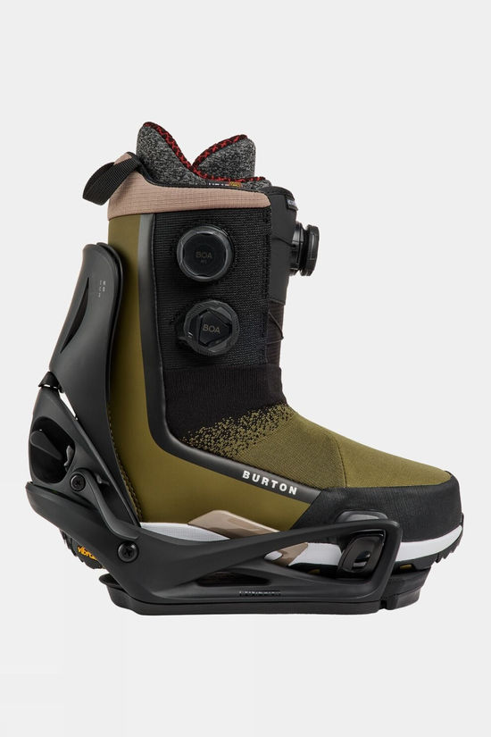 Burton Mens Step On Genesis Re:Flex Snowboard Bindings Black