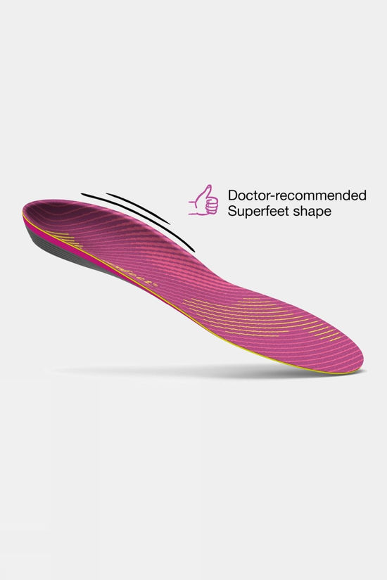 Superfeet Womens Run Support Insoles Pink