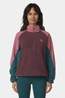 Ayacucho Womens Vlieland Half Zip Fleece Nostalgia Rose/Mediterranea/Huckleberry