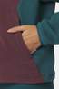 Ayacucho Womens Vlieland Half Zip Fleece Nostalgia Rose/Mediterranea/Huckleberry