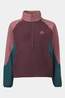 Ayacucho Womens Vlieland Half Zip Fleece Nostalgia Rose/Mediterranea/Huckleberry