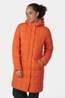 Ayacucho Womens Windermere Quilted Coat Orange Rust