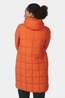 Ayacucho Womens Windermere Quilted Coat Orange Rust