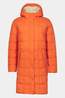 Ayacucho Womens Windermere Quilted Coat Orange Rust