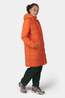Ayacucho Womens Windermere Quilted Coat Orange Rust