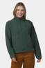 Ayacucho Womens Texel Full Zip Fleece Jungle Green