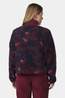 Ayacucho Womens Thorn Full Zip Fleece Zinfandel