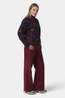 Ayacucho Womens Thorn Full Zip Fleece Zinfandel