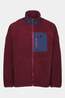 Ayacucho Mens Blackhorn Full Zip Fleece Oxblood/Navy