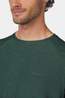 Ayacucho Mens Mountain Technical Long Sleeve T-Shirt III Jungle Green Melange