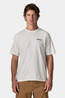 Patagonia Mens P6 Logo Responsibili- T-Shirt Fiber White