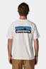 Patagonia Mens P6 Logo Responsibili- T-Shirt Fiber White