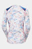 Helly Hansen Womens Active LIFA Crew Base Layer Top White Slope Map Aop