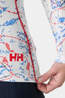 Helly Hansen Womens Active LIFA Crew Base Layer Top White Slope Map Aop