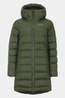 Didriksons Womens Tejla Parka Jacket Deep Green